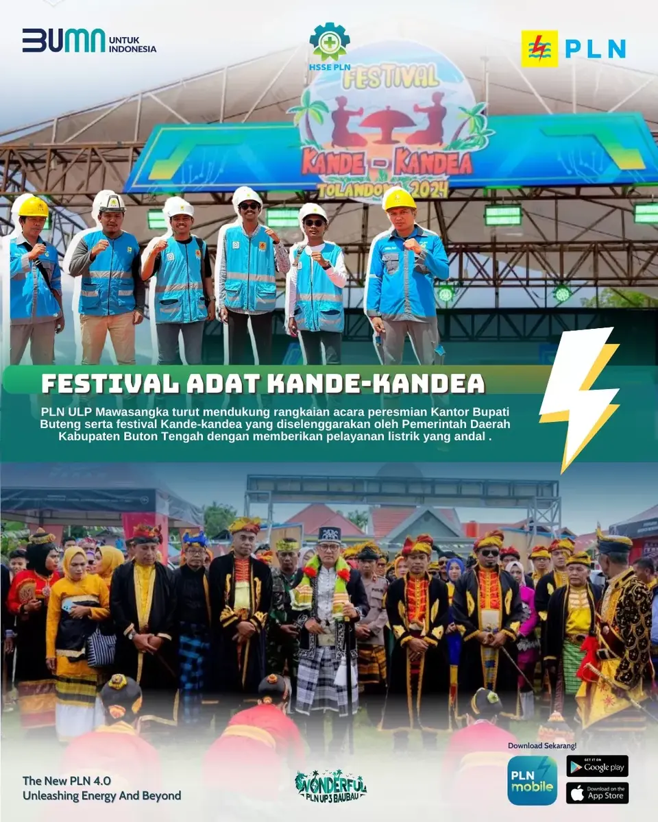 PLN ULP Mawasangka Hadirkan Listrik Handal Dukung Dua Kegiatan Sekaligus, Begini Respon Positif Bupati Buteng