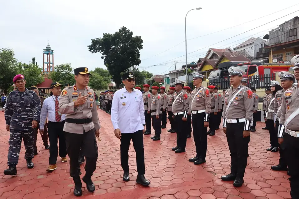Polres Baubau Gelar Pasukan Operasi Ketupat Anoa 2024