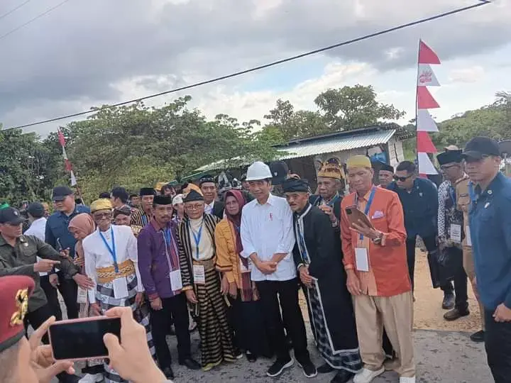 Era Pj. Bupati La Ode Butolo, Presiden Joko Widodo Berkunjung di Mubar