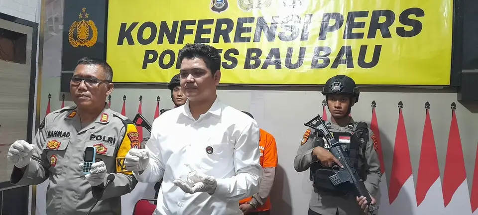 Diupah 500 Ribu, Kurir Sabu Baubau di Ancam 20 Tahun Penjara