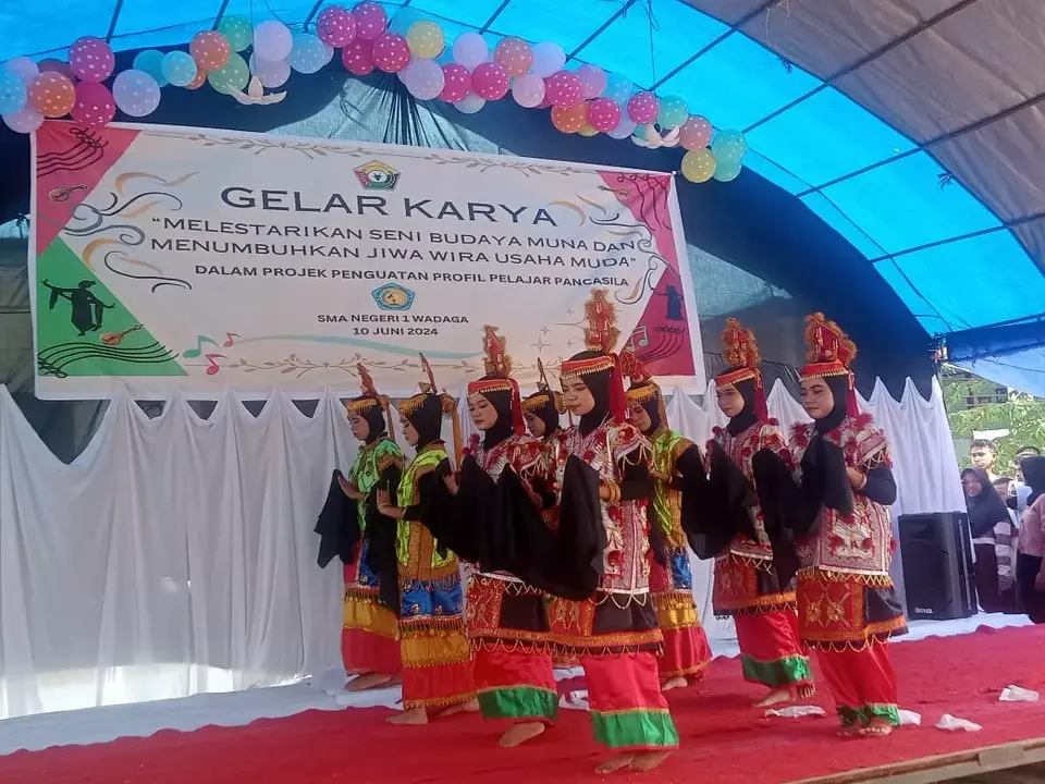 SMAN 1 Wadaga Lestarikan Budaya Lokal Lewat Kurikulum Merdeka Belajar