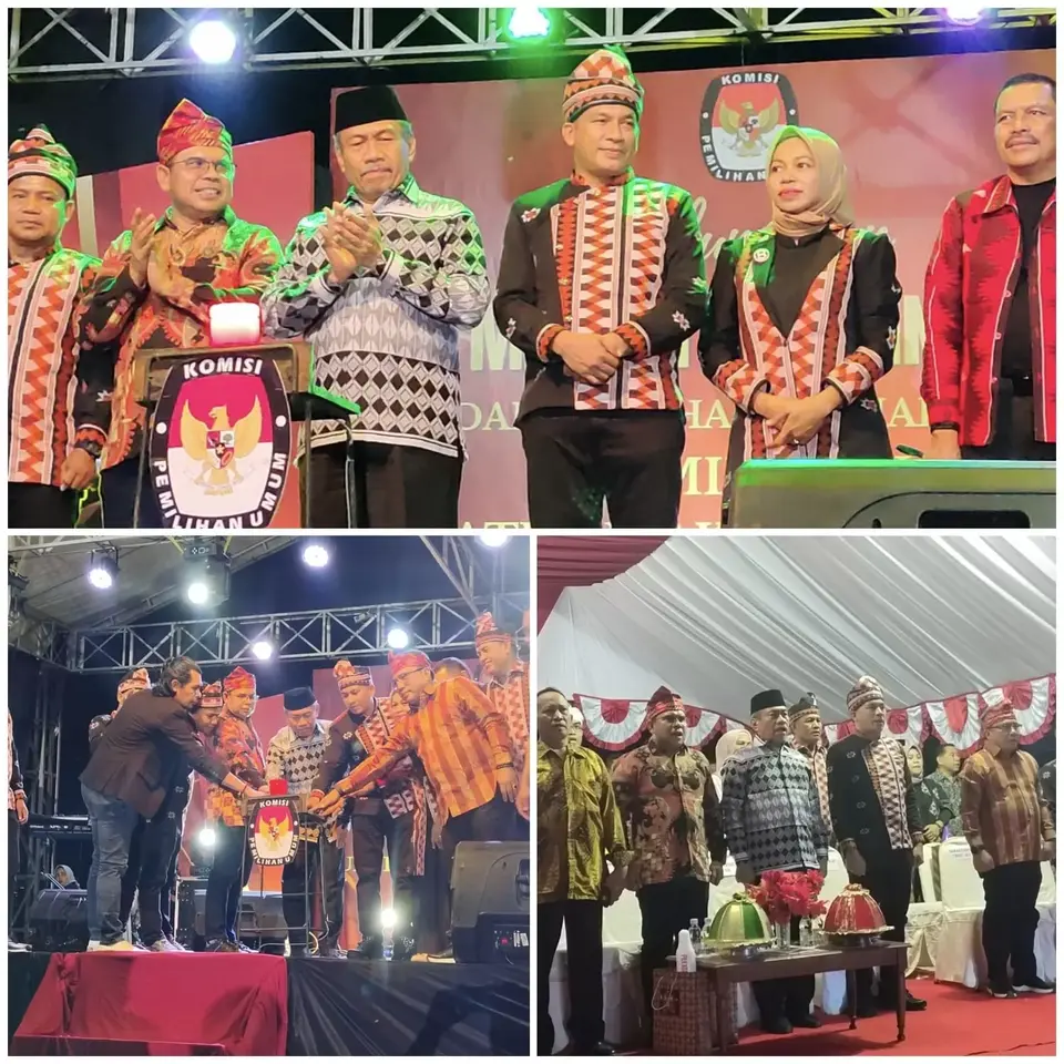 Peluncuran Maskot dan Jingle, Bachrun Minta KPUD Muna Tidak Diintervensi
