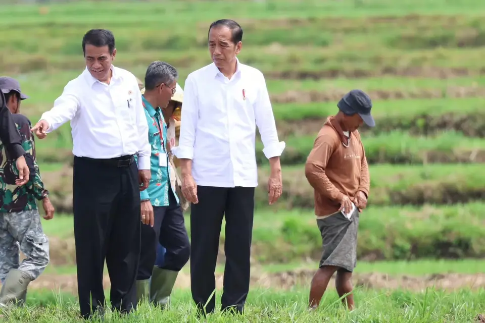 Petani Sebut Jokowi dan Mentan Amran Berkah Bagi Kemajuan Pertanian Indonesia