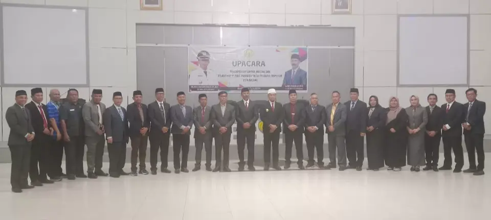 Pj Walikota H Rasman Manafi Lantik Kepala Inspektorat Ketika Waktu Salat Magrib