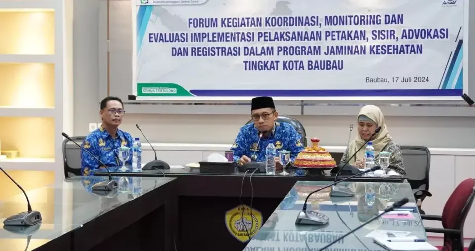 Sinergi Pemerintah Kota Baubau dalam Optimalisasi Program PESIAR JKN