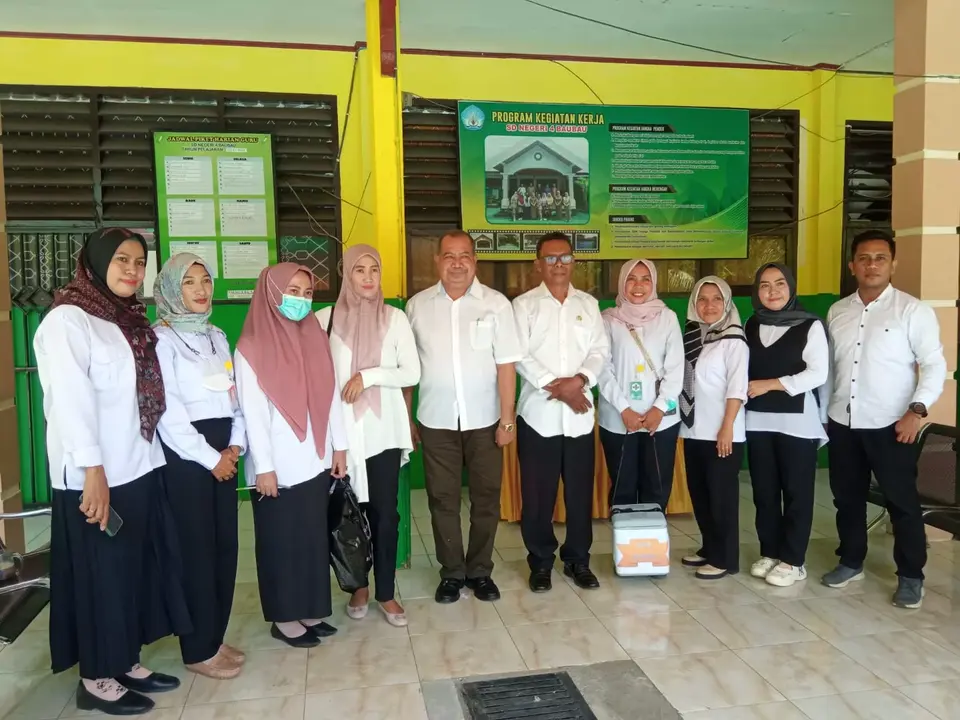 SDN 4 Baubau Gelar PIN Polio, Kasek: Respon Orang Tua Murid Positif