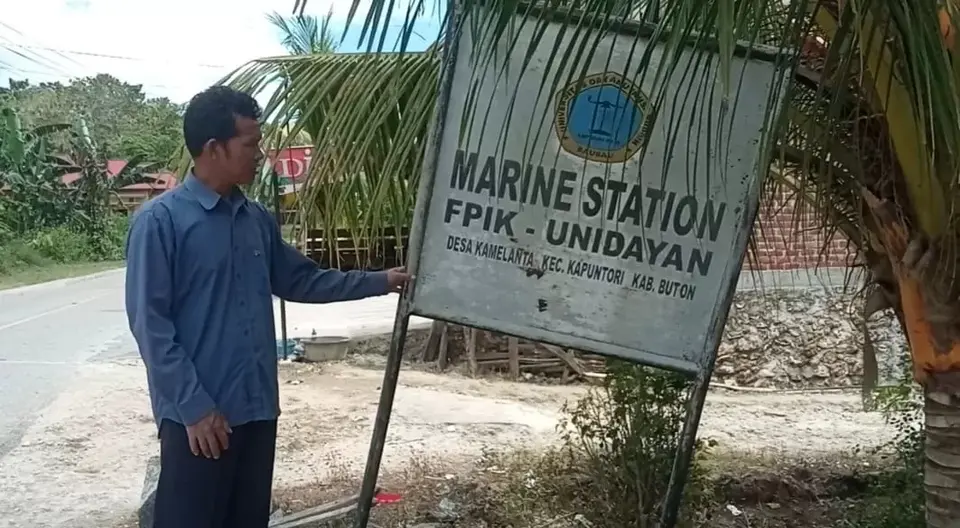 Tanpa Meminta Izin Pemilik Tanah, FPIK Unidayan Diduga Gunakan Oknum Babinsa dan Kepala Kampung Cabut Plang Station