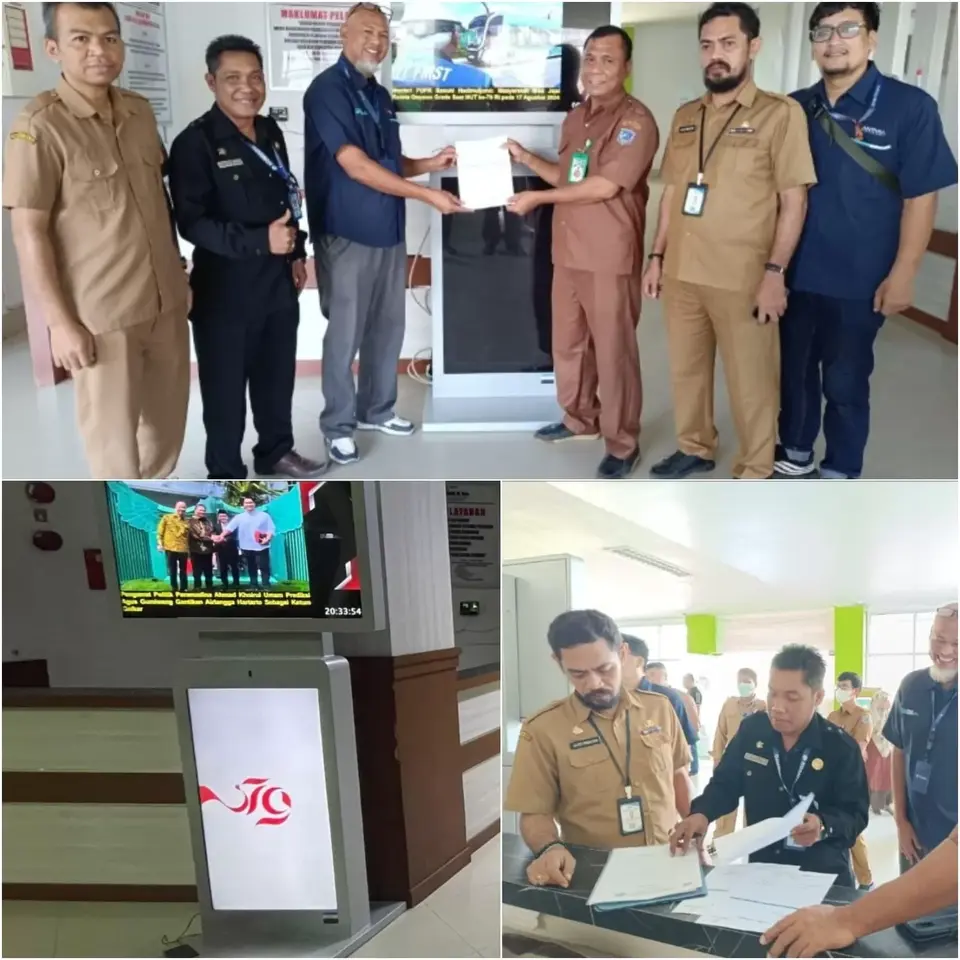 Pemda Muna Dapat Bantuan Robot TV Dari LKBN Berita Antara