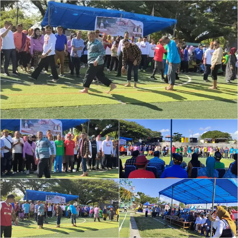 Buka Lomba Permainan Kalego, Bachrun Minta Masyarakat Muna Lestarikan Budaya Muna