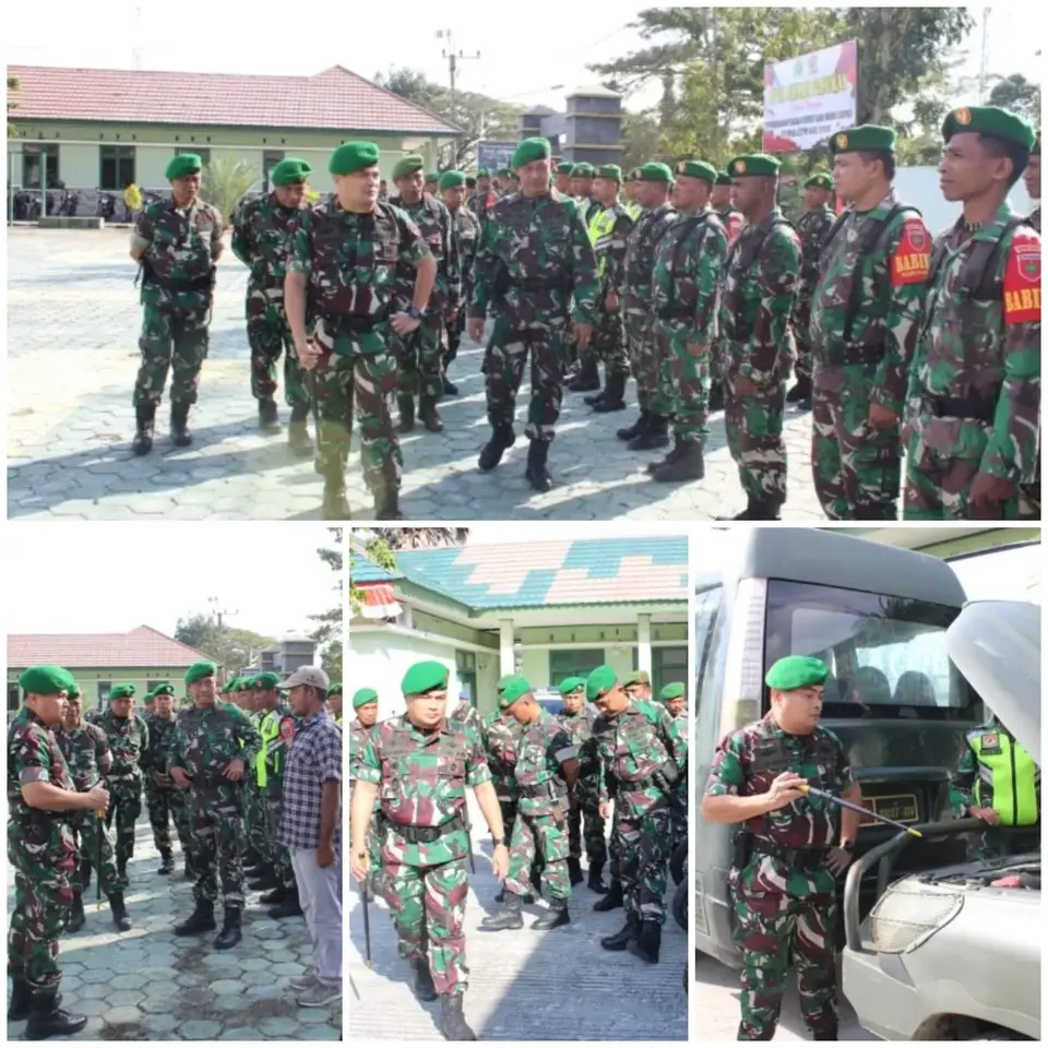 Kodim 1416/ Muna Gelar Apel Pasukan, Dandim Ingatkan Anggota TNI Harus Netral di Pilkada