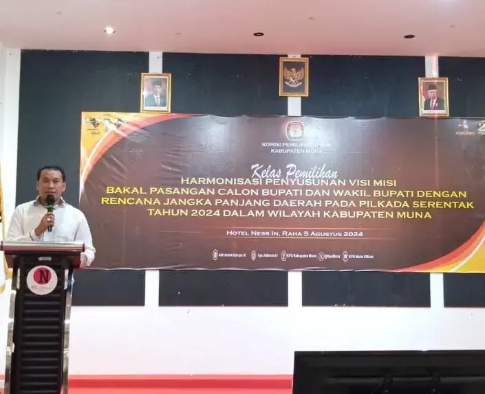 Gelar Sosialisasi, KPU Muna Wajibkan Visi Misi Calon Kepala Daerah Singkron dengan RJPD