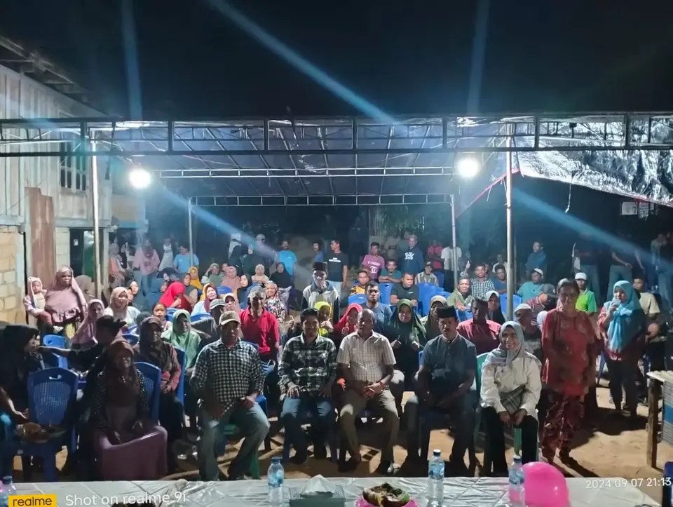 Aliadi-Rusyamin Silaturahmi Bersama Warga Lawela, Komitmen Benahi Busel