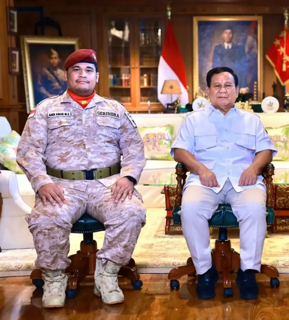 Bertemu Prabowo, Andi Amar Putera Mentan Amran Sampaikan Pesan Penting Presiden Terpilih
