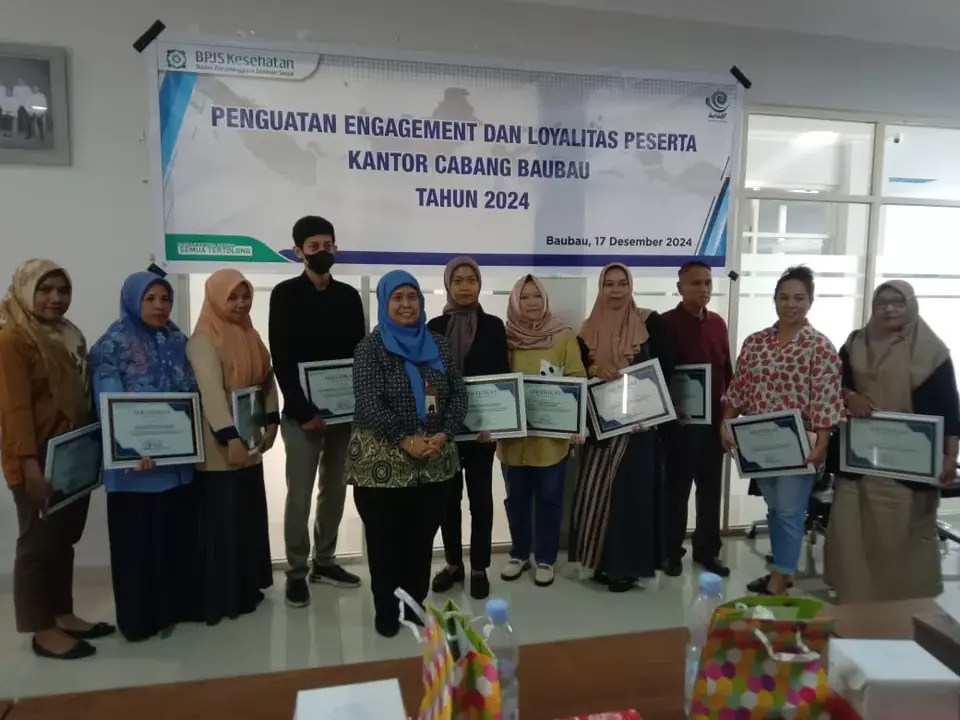 Peserta Aktif BPJS Cabang Baubau Capai 86 Persen