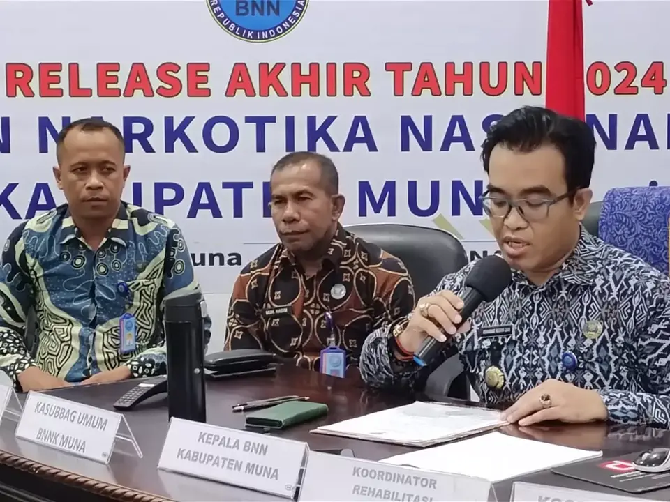 Kepala BNN Muna Ungkap Kelurahan Tampo Dan Palangga Status Waspada Narkoba