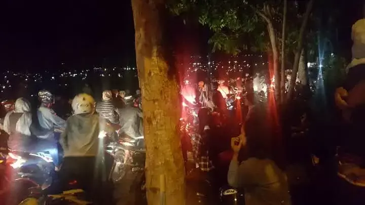 Perayaan Tahun Baru 2025, Warga Baubau Padati Benteng Keraton Buton