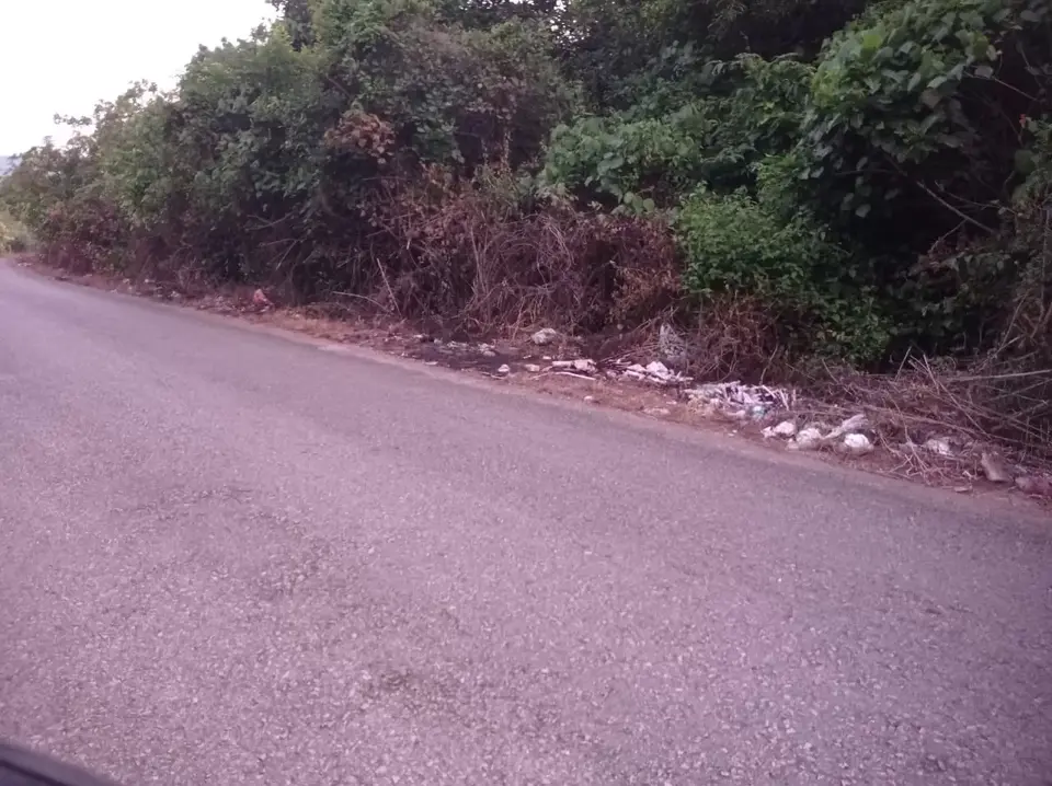 Sampah Rumah Tangga Berserahkan Dipinggir Jalan Lawela