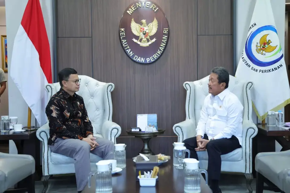 Taruna Ikrar Kepala BPOM RI Jumpa Menteri Kelautan Dukung Program Makan Bergizi Prabowo