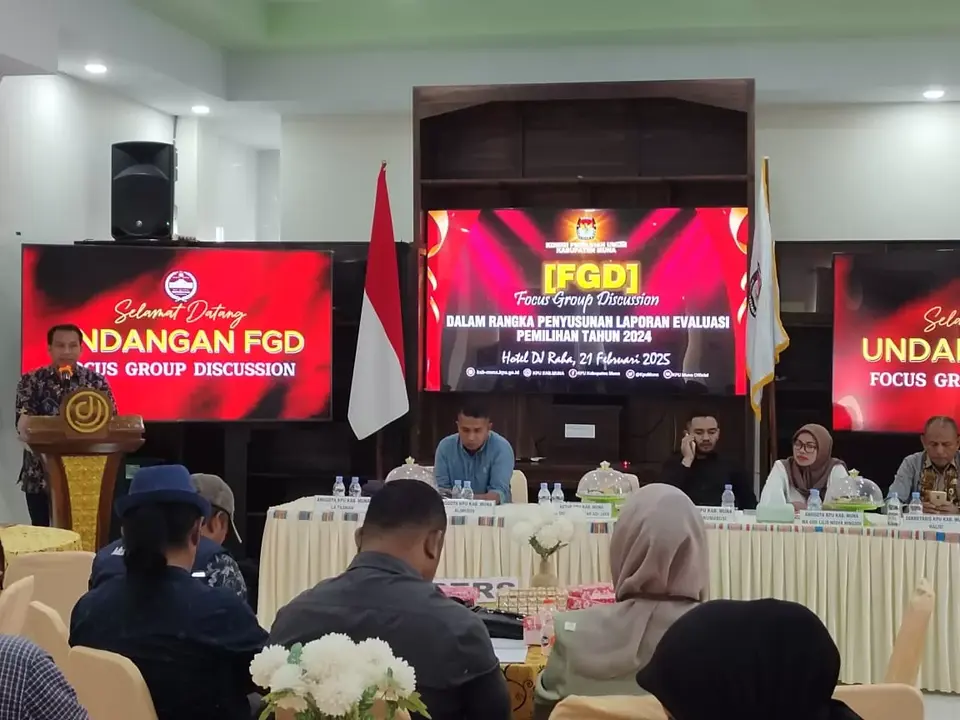 Gelar FGD Laporan Evaluasi Pilkada, KPU Muna Minta Masukan Masyarakat