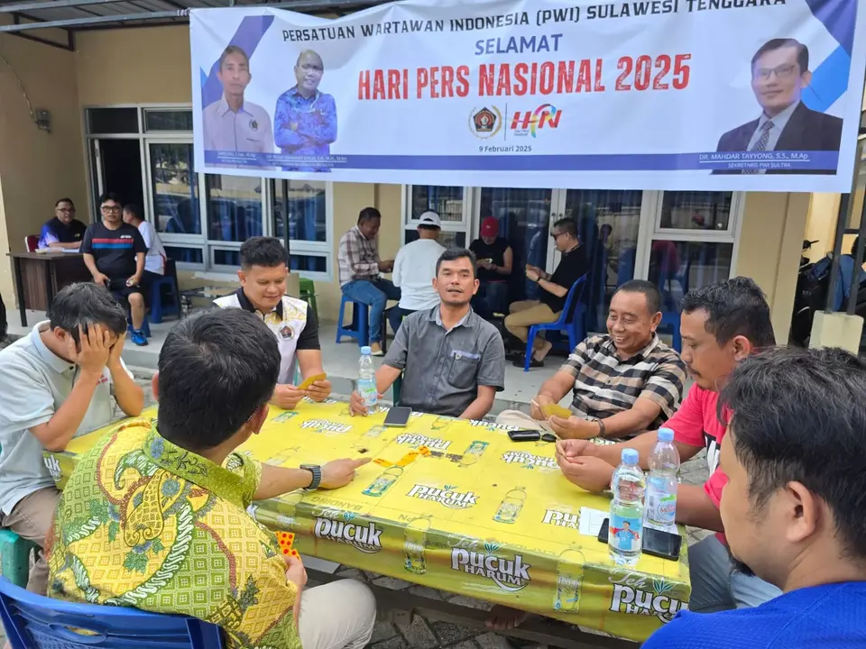 Sambut Hari Pers, PWI Gelar Lomba Domino