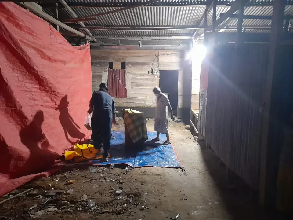 Warga Digegerkan dengan Penemuan Mayat dalam Drum di Kebun