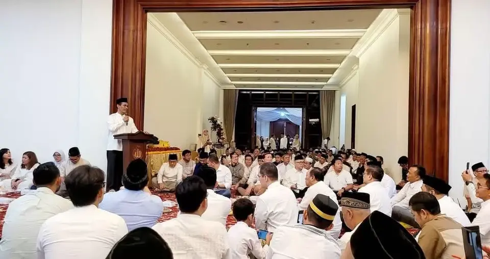 Pecah, Peserta Buka Puasa Bersama IKA Unhas – Himpuni di Kediaman Mentan Amran Lebih dari 1000 Orang