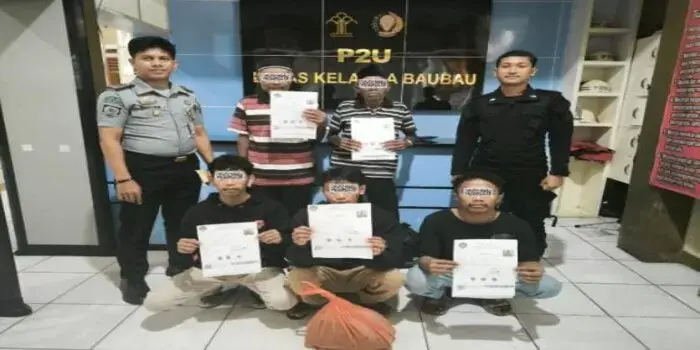 Lapas Baubau Bebaskan Lima Orang WBP