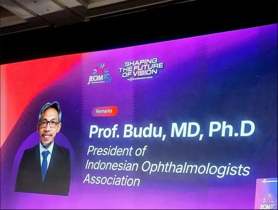 Ketua Umum PERDAMI, Prof Budu Apresiasi Peran JEC Bantu Tugas Kemanusiaan Lewat Kesehatan Mata