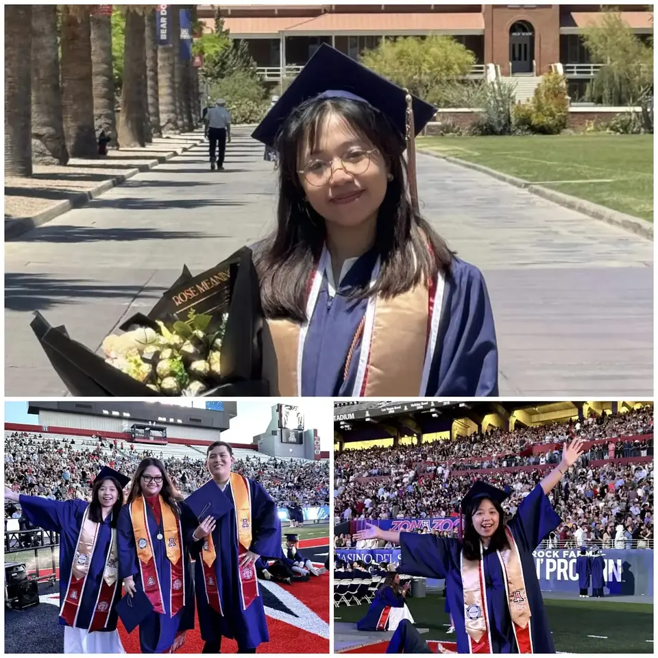 Zalena Anak Kurang Mampu Asal Muna Lulus Cum Laude di University Of Arizona Amerika Ucapkan Terima Kasih Kepada Gubernur Sultra