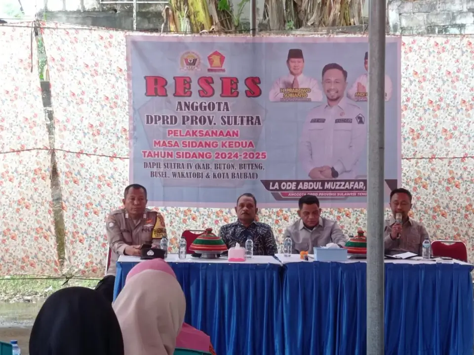 Anggota DPRD Sultra Reses di Busel