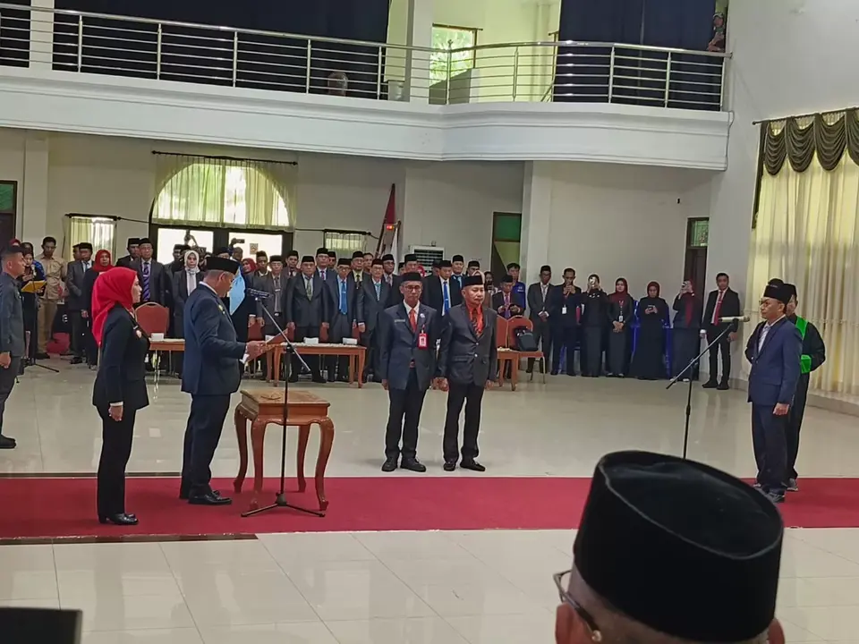 Amril Tamim Resmi Jabat Sebagai Pj. Sekda Baubau