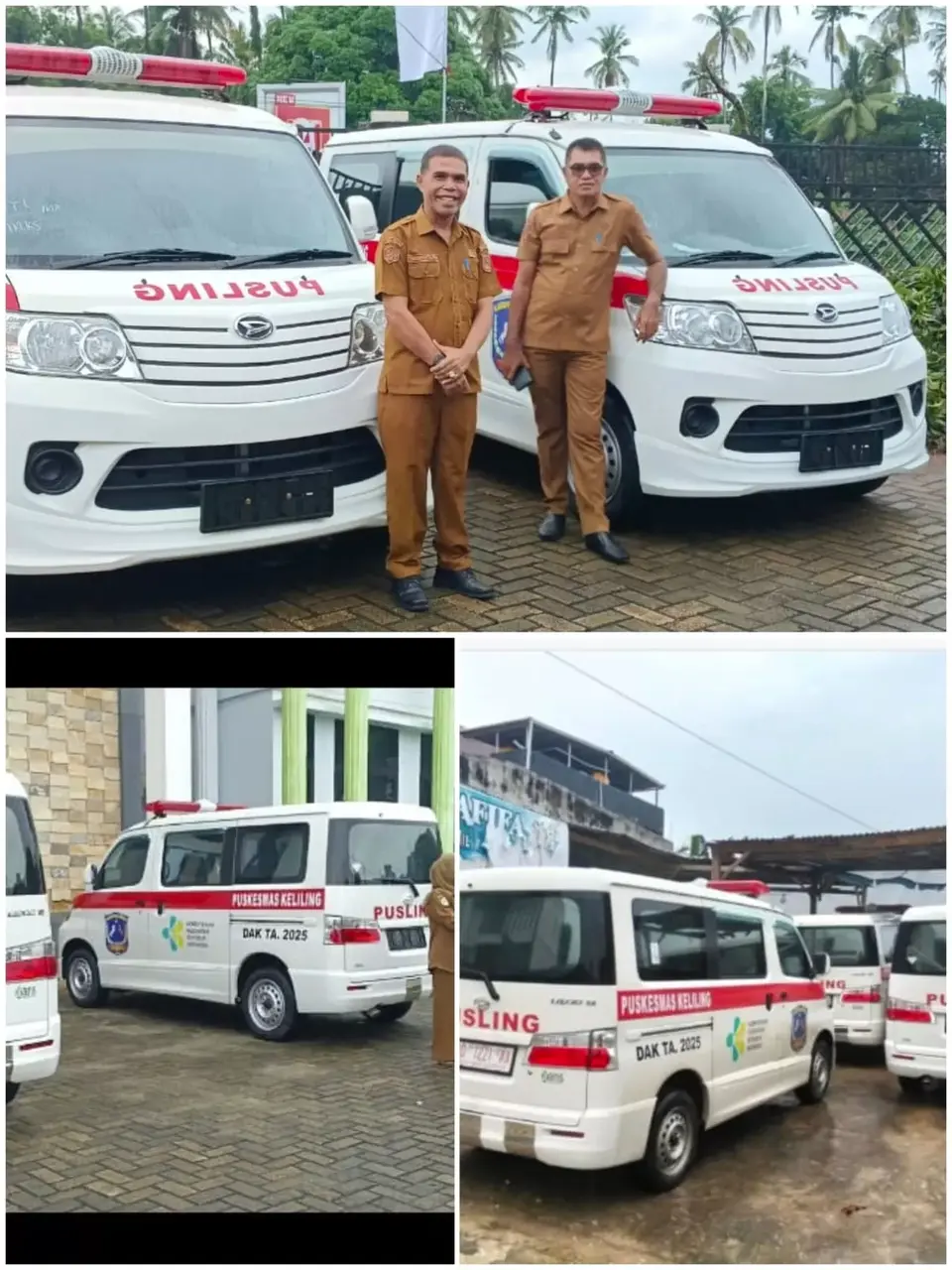 Tingkatkan Pelayanan Kesehatan, Pemkab Muna Adakan 10 Unit Mobil Ambulance