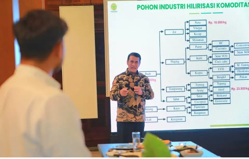 Mentan Amran Ajak Generasi Muda HIPMI Garap Hilirisasi Pertanian