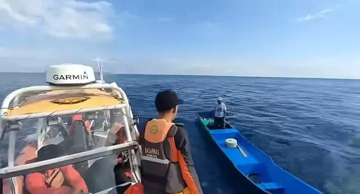 Melayan Asal Wakatobi Hilang, Tim SAR Lakukan Pencarian
