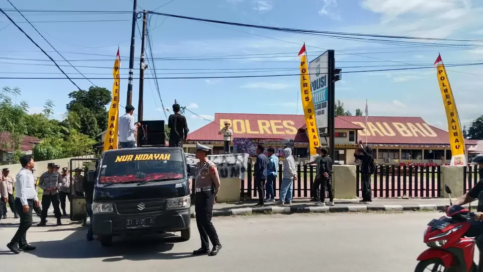Polres Baubau Didemo, Polisi Dinilai Lambat Proses Laporan Masyarakat
