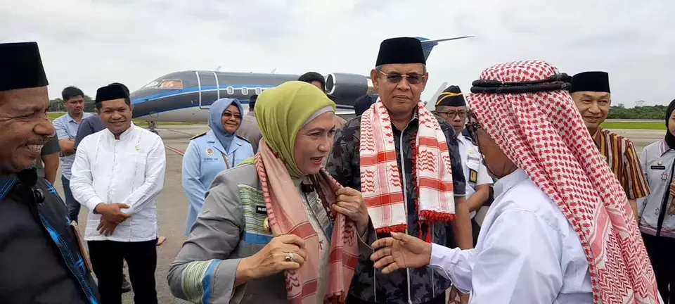 Wali Kota Baubau Sambut Kepulangan Jamaah Haji