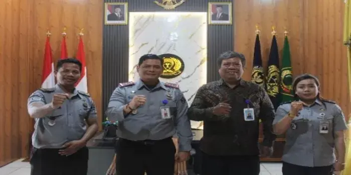 Lapas Baubau Terima Kunjungan Yayasan Garam dan Terang Damai Indonesia