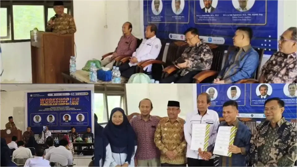 Gelar Workshop, UKPM Gagas Pebrik Pengolahan Sampah Muna, Bupati Muna Siap Berkolaborasi