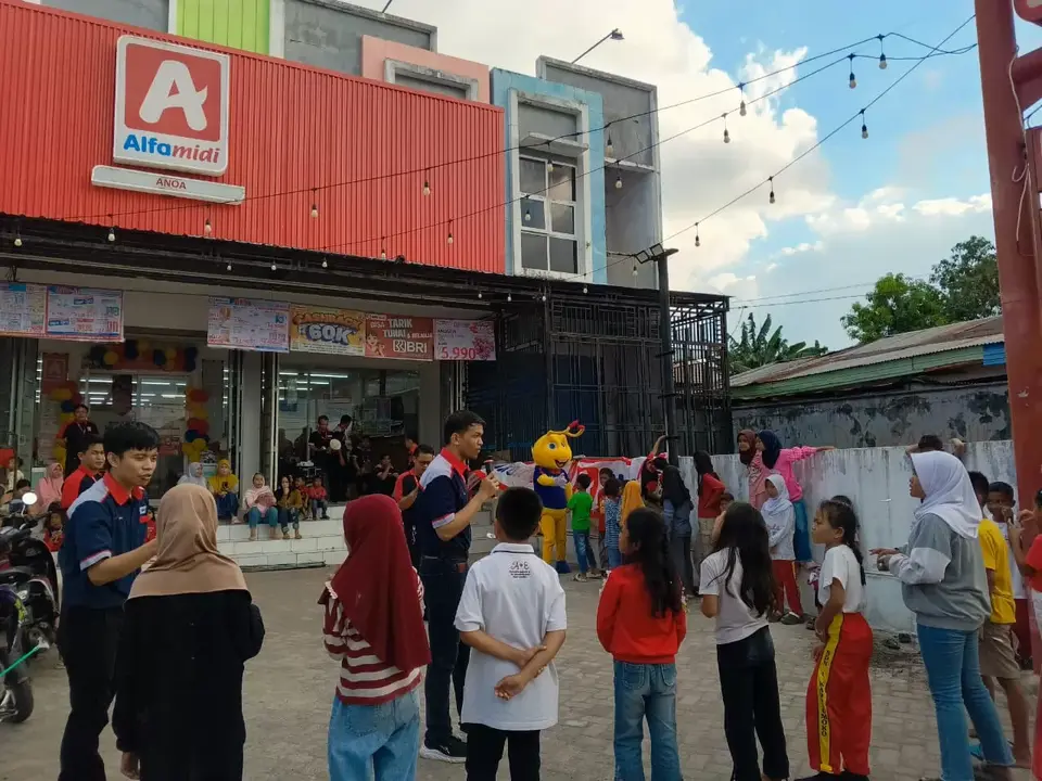 Alfamidi Selenggarakan Lomba HUT RI ke-80 Bagi Anak-Anak