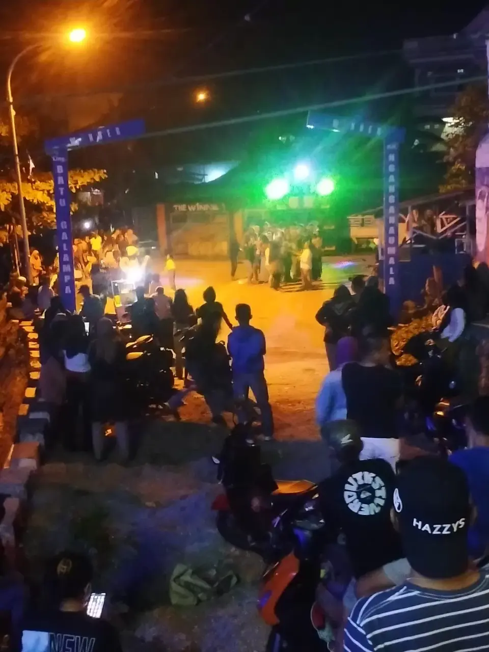 Acara Joget di Lingkungan Kanakea Dipenuhi Warga