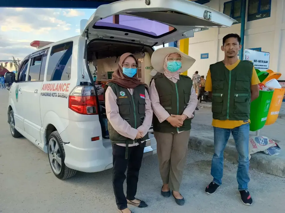Puskesmas Bungi Beri Layanan Kesehatan di Perkemahan Lakologou