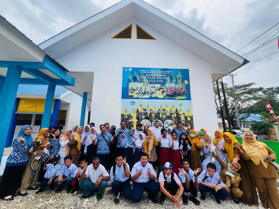 Pemeriksaan Kesehatan Gratis SLB Negeri 1 Baubau