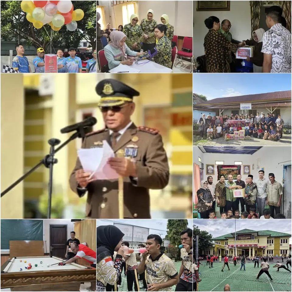 Peringati Hari Jadi Kejaksaan Ke 80, Kejari Muna Laksanakan Rangkaian Kegiatan Bakti Sosial