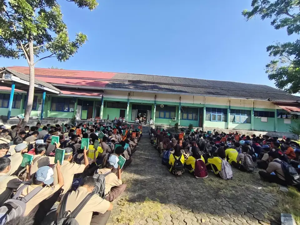 Yasinan Masal di SMK Negeri 2 Baubau Hadirkan BWA