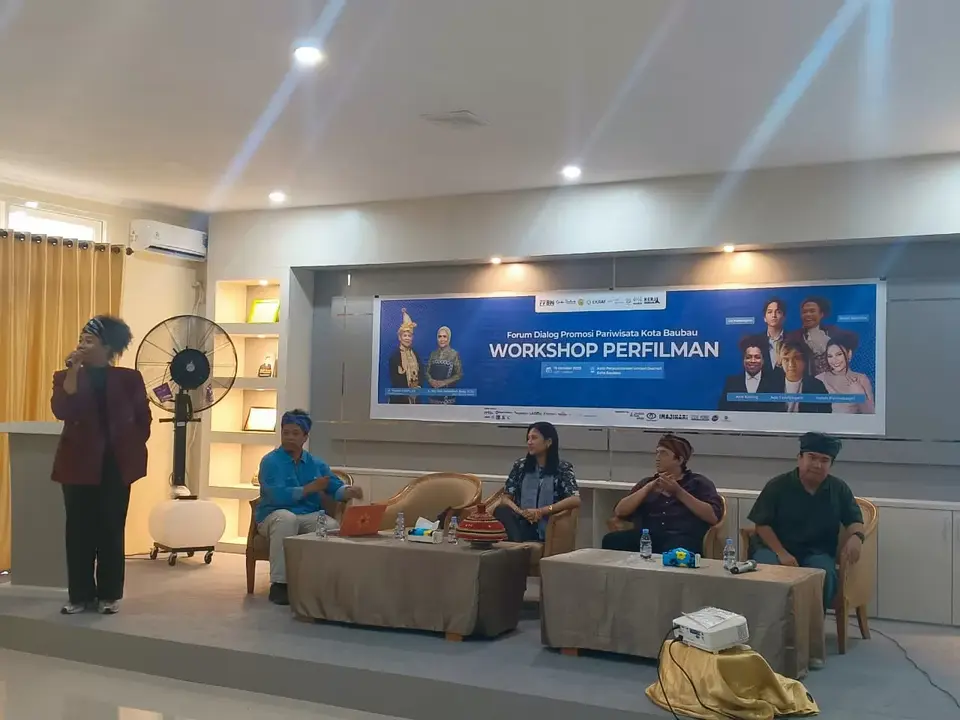 Dorong Munculnya Calon Sineas Baubau, Arie Kriting Bawakan Workshop Perfilman