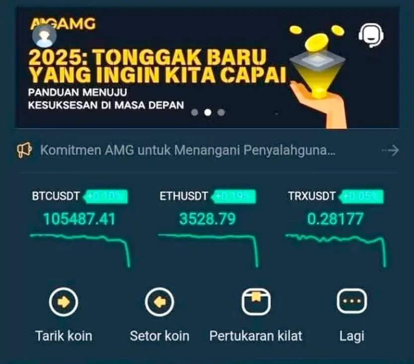 Investasi AMG Ramai di Masyarakat
