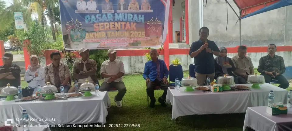Jelang Akhir Tahun Pemkab Muna Laksanakan Pasar Murah Selama Dua Hari