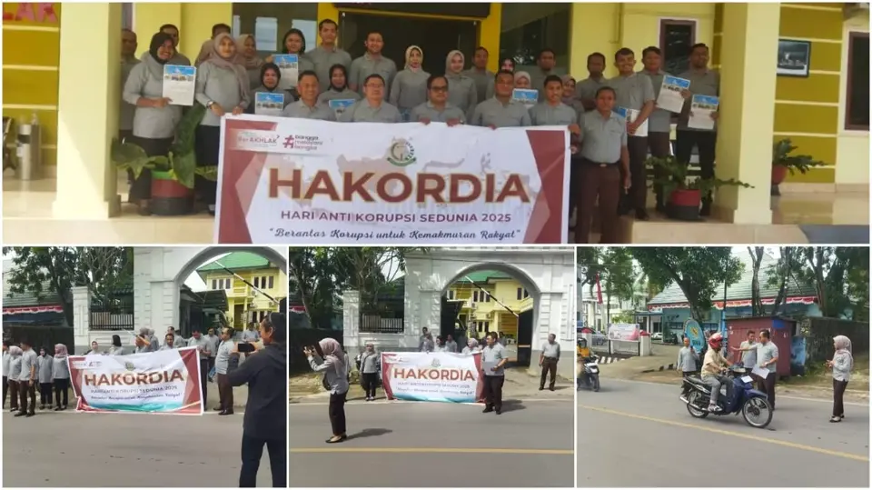 Kejaksaan Negeri Muna Peringati Anti Korupsi Sedunia, Begini Pesannya