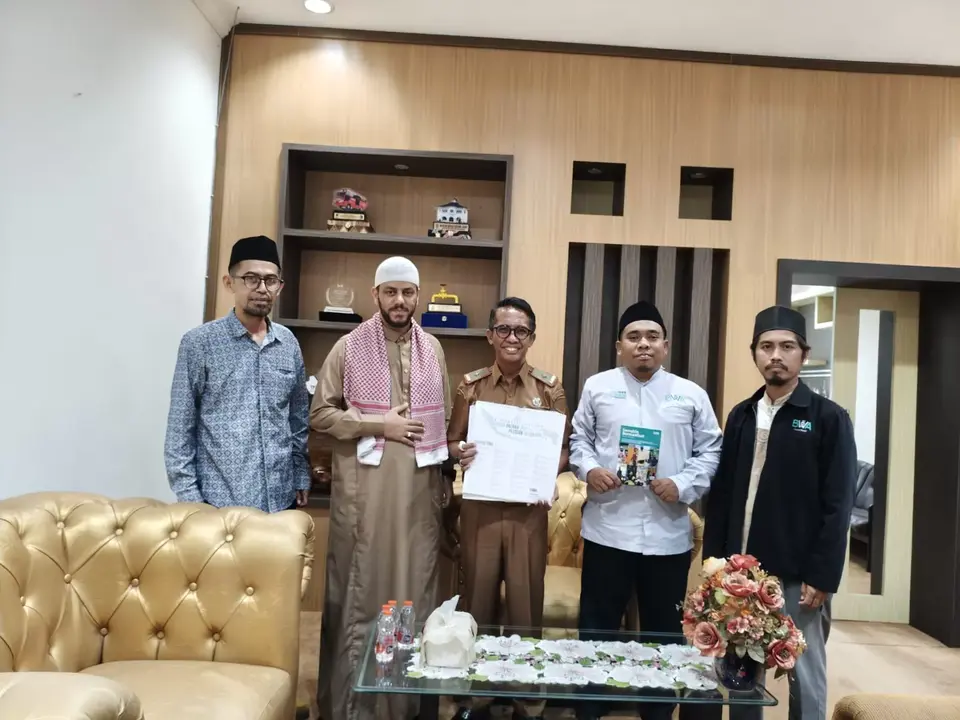 Syekh Palestina Lawati Sekda Baubau