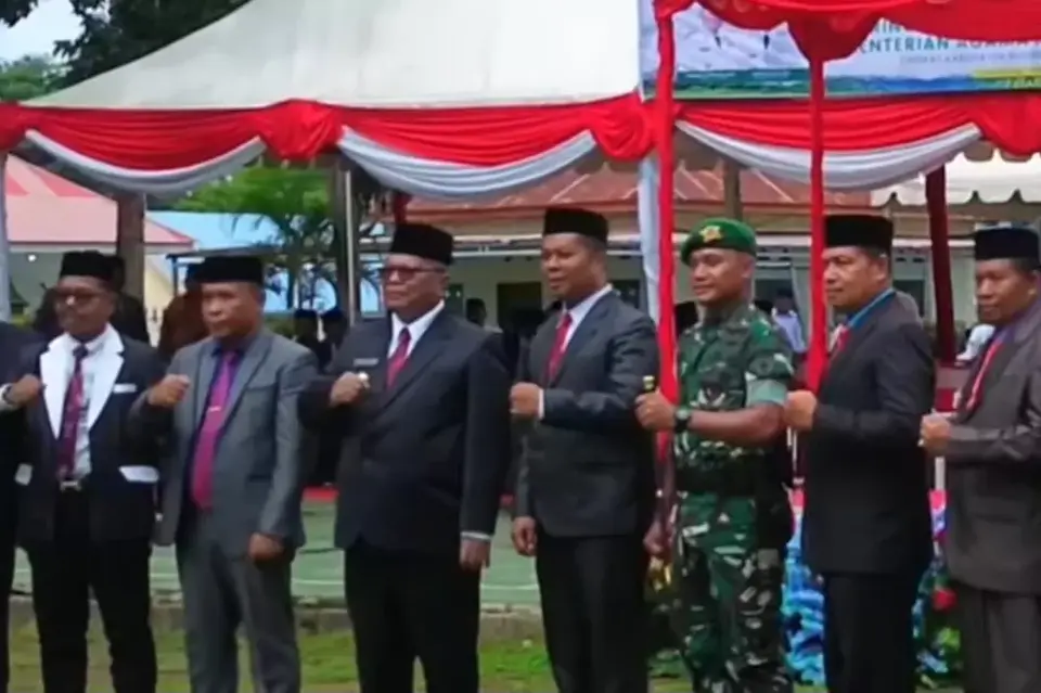 Kementerian Agama Buton Selatan Gelar Upacara Peringatan HAB ke-80